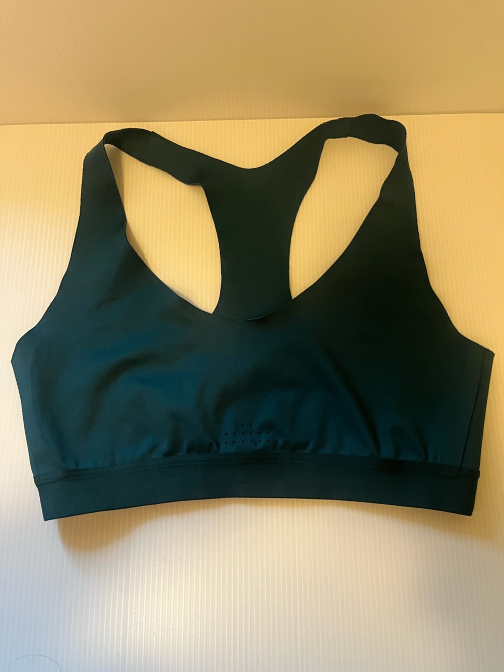 NWOT Target Black Racerback Sports Bra with Supportive Band